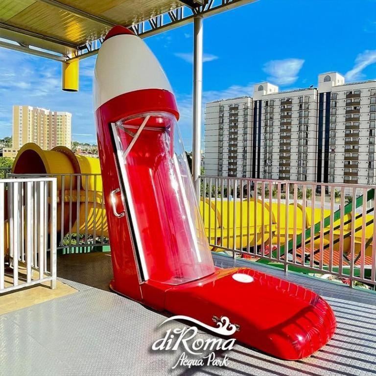 Lacqua Diroma Oficial - Diroma Acqua Park Incluido - Com Roupa De Cama E Banho Caldas Novas Ngoại thất bức ảnh