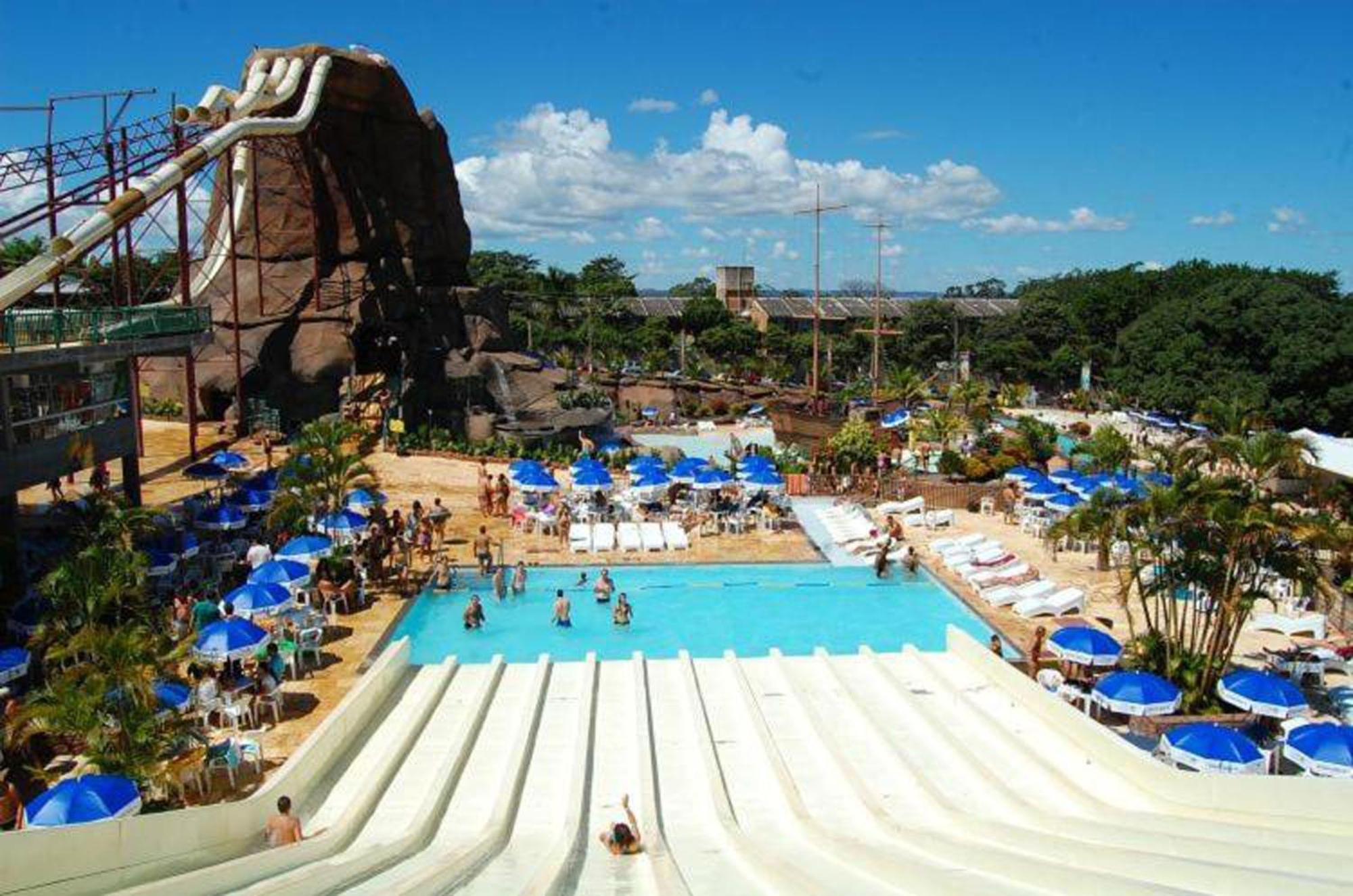 Lacqua Diroma Oficial - Diroma Acqua Park Incluido - Com Roupa De Cama E Banho Caldas Novas Ngoại thất bức ảnh