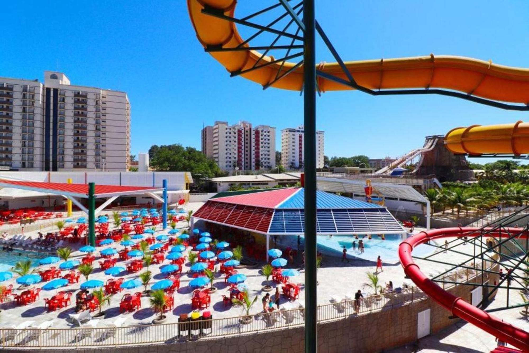 Lacqua Diroma Oficial - Diroma Acqua Park Incluido - Com Roupa De Cama E Banho Caldas Novas Ngoại thất bức ảnh